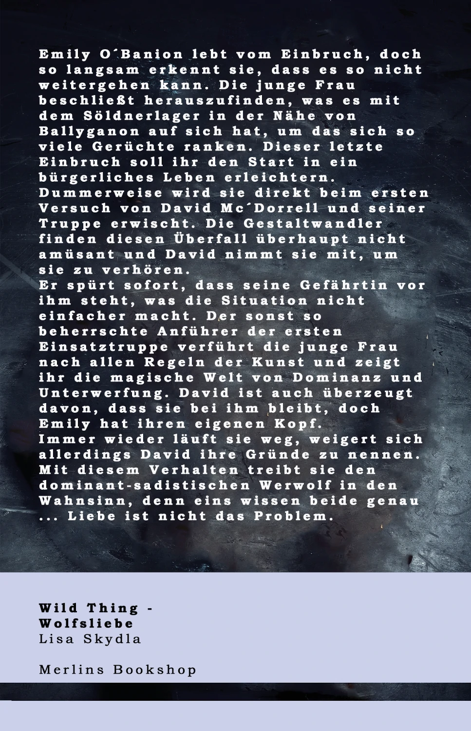 Wolf Rückseite